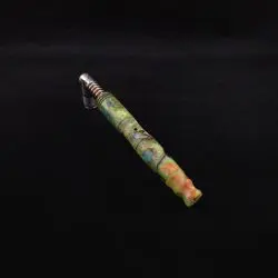 Dynavap High Class Radioactive Luminescent Blunt Burl Hybrid XL Stem + (2) Spinning Mouthpieces - New! ☢