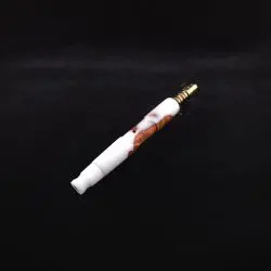 Dynavap Viper V2 Ghost Burl Hybrid XL Stem + Book-Matched Mouthpiece-New! 👻