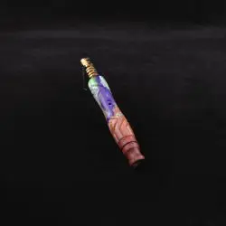 ☢ Dynavap Vertex V2 Radioactive Hybrid (Standard) Stem + Set of (2) Matching Mouthpieces-New! ☢🔥