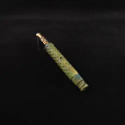 Dynavap Maple Burl Reaper Variant Stem + Book-Matched Spinning Mouthpiece 𓌜