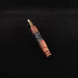 Dynavap H.C. Luminescent Reaper Hybrid Variant Stem + Book-Matched Spinning Mouthpiece 𓌜 🎃
