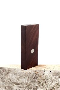This image portrays Dynavap Case(Dugout)-Brazilian Rosewood by Dovetail Woodwork.