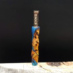 This image portrays Dynavap XL Midsection - Cosmic Burl Hybrid by Dovetail Woodwork.