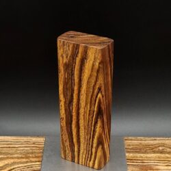 This image portrays Dynavap Quick Stash-2 Tone Bocote wood by Dovetail Woodwork.