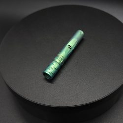 This image portrays Dynavap Omni(2021)XL Body-Emerald Green(Stem Body Only) by Dovetail Woodwork.