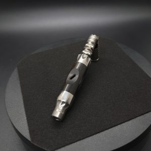 This image portrays Vong(i) Custom Sleeve-Ebony Wood Sleeve by Dovetail Woodwork.