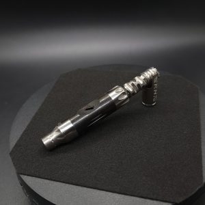 This image portrays Vong(i) Custom Sleeve-Ebony Wood Sleeve by Dovetail Woodwork.