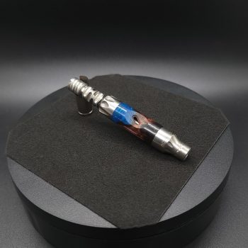 This image portrays Vong(i) Custom Sleeve-California Redwood Burl Hybrid by Dovetail Woodwork.