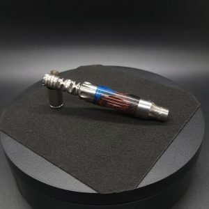This image portrays Vong(i) Custom Sleeve-California Redwood Burl Hybrid by Dovetail Woodwork.