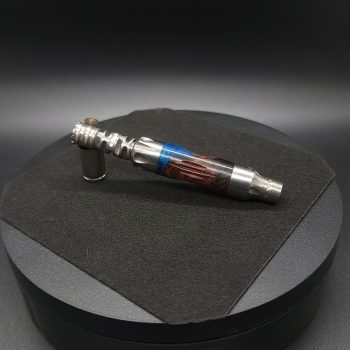 This image portrays Vong(i) Custom Sleeve-California Redwood Burl Hybrid by Dovetail Woodwork.