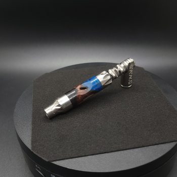 This image portrays Vong(i) Custom Sleeve-California Redwood Burl Hybrid by Dovetail Woodwork.
