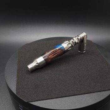 This image portrays Vong(i) Custom Sleeve-California Redwood Burl Hybrid by Dovetail Woodwork.