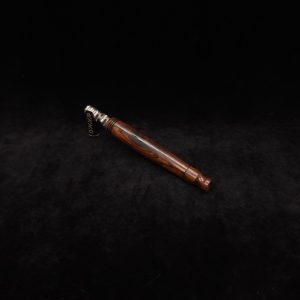 This image portrays Tapered Dynavap XL Cocobolo Stem + Matching Mouthpiece by Dovetail Woodwork.