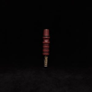 This image portrays Dynavap 14mm WPA Stem-S.S. Metal Core-Purpleheart-NEW! by Dovetail Woodwork.