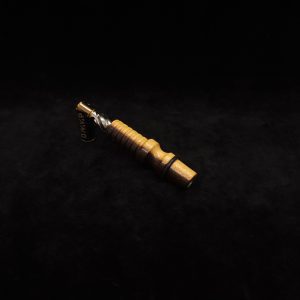 This image portrays Dynavap 14mm WPA Stem-S.S. Metal Core-Desert Ironwood-NEW! by Dovetail Woodwork.