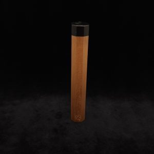 This image portrays Single Dynavap Device Case/On-The-Go Storage/Spanish Cedar Hybrid by Dovetail Woodwork.