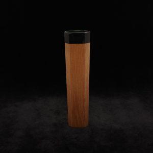 This image portrays Single Dynavap Device Case/On-The-Go Storage/Spanish Cedar Hybrid by Dovetail Woodwork.