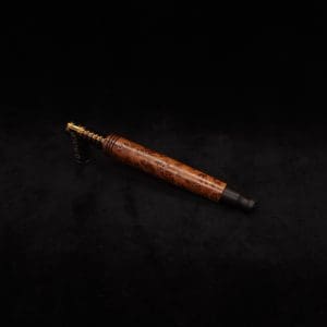 This image portrays Blunt Style Dynavap XL Exhibition Grade Thuya Burl Stem + Matched M.P.-NEW! by Dovetail Woodwork.