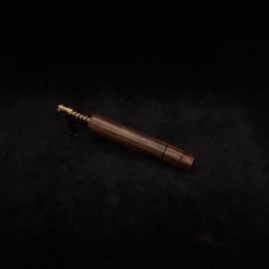This image portrays High Class XL Dynavap Stem-Integrated Mouthpiece-Blackwood-NEW! by Dovetail Woodwork.