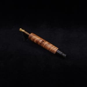 This image portrays Straight Taper (Standard) Burl-Dynavap Stem + Blackwood M.P. - NEW! by Dovetail Woodwork.