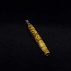 This image portrays Cascades Dynavap XL Burl Stem + Matched M.P.-NEW/2025 by Dovetail Woodwork.