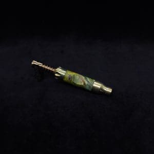 This image portrays Vong[i] Cosmic Burl Sleeve-Buckeye Burl by Dovetail Woodwork.