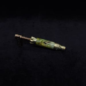 This image portrays Vong[i] Cosmic Burl Sleeve-Buckeye Burl by Dovetail Woodwork.