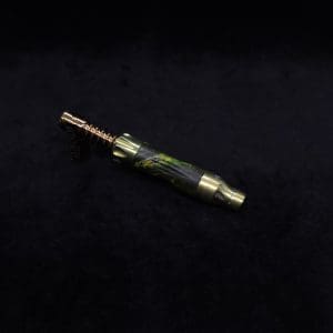 This image portrays Vong[i] Cosmic Burl Sleeve-Buckeye Burl by Dovetail Woodwork.