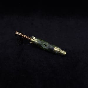 This image portrays Vong[i] Cosmic Burl Sleeve-Buckeye Burl by Dovetail Woodwork.