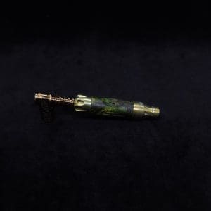 This image portrays Vong[i] Cosmic Burl Sleeve-Buckeye Burl by Dovetail Woodwork.