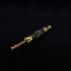 This image portrays Vong[i] Cosmic Burl Sleeve-Buckeye Burl by Dovetail Woodwork.