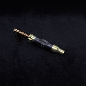 This image portrays Vong[i] Exotic Wood Sleeve-Pure Black Ebony Wood by Dovetail Woodwork.
