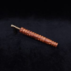 This image portrays Mech Spiraled XL-Dynavap Stem + Matched M.P. - New! by Dovetail Woodwork.