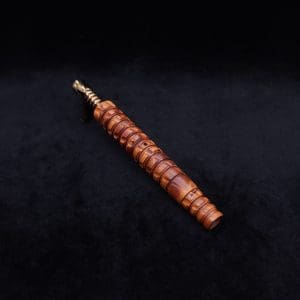 This image portrays Mech Spiraled XL-Dynavap Stem + Matched M.P. - New! by Dovetail Woodwork.