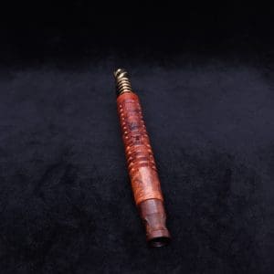 This image portrays Cross-Link Design XL Dynavap Stem + Matched Snakewood M.P. - New Design ☘ by Dovetail Woodwork.