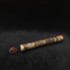 This image portrays XL Dynavap/Vaping Device and/or Blunt/Joint Storage Tube - New Item! by Dovetail Woodwork.