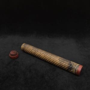 This image portrays XL Dynavap/Vaping Device and/or Blunt/Joint Storage Tube - New Item! by Dovetail Woodwork.