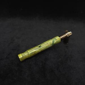 This image portrays Attenuated 2X Joint Dynavap XL Burl Stem + Book-Matched Mouthpiece-NEW! ☘ by Dovetail Woodwork.