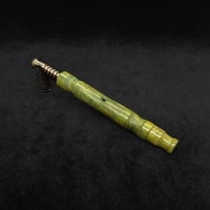 This image portrays Attenuated 2X Joint Dynavap XL Burl Stem + Book-Matched Mouthpiece-NEW! ☘ by Dovetail Woodwork.