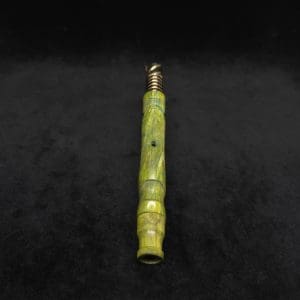 This image portrays Attenuated 2X Joint Dynavap XL Burl Stem + Book-Matched Mouthpiece-NEW! ☘ by Dovetail Woodwork.