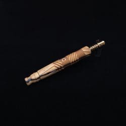 Vertex XL Pale Moon Ebony Dynavap Stem + Book-Matched Barrel M.P. - NEW! ☘