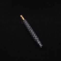 Reaper Spine XL Ebony Wood Dynavap Stem + (2) Mouthpieces - NEW! 𓌜 🎃