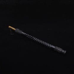 Dynavap Vertex Blacked Out Boro-Glass Jr./Ebony Wood Specialty Stem Setup-NEW!
