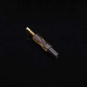 This image portrays Dynavap High Class Mixed Ebony Wood14mm WPA/Stem-NEW! by Dovetail Woodwork.