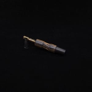 This image portrays Dynavap High Class Mixed Ebony Wood14mm WPA/Stem-NEW! by Dovetail Woodwork.