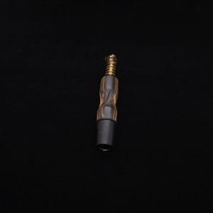 This image portrays Dynavap High Class Mixed Ebony Wood14mm WPA/Stem-NEW! by Dovetail Woodwork.