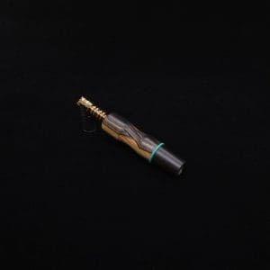 This image portrays Dynavap High Class Mixed Ebony Wood14mm WPA/Stem-NEW! by Dovetail Woodwork.