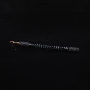 This image portrays Dynavap Reaper Boro-Glass Jr./Ebony Wood Specialty Stem Setup-NEW! by Dovetail Woodwork.