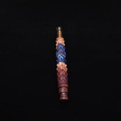 High Class Reaper Spine XL Hybrid Dynavap Stem + Book-Matched Mouthpiece -🔥𓌜