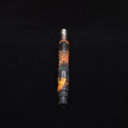 Diamond Curve XL Hybrid Dynavap Stem + Book-Matched Mouthpiece - New!